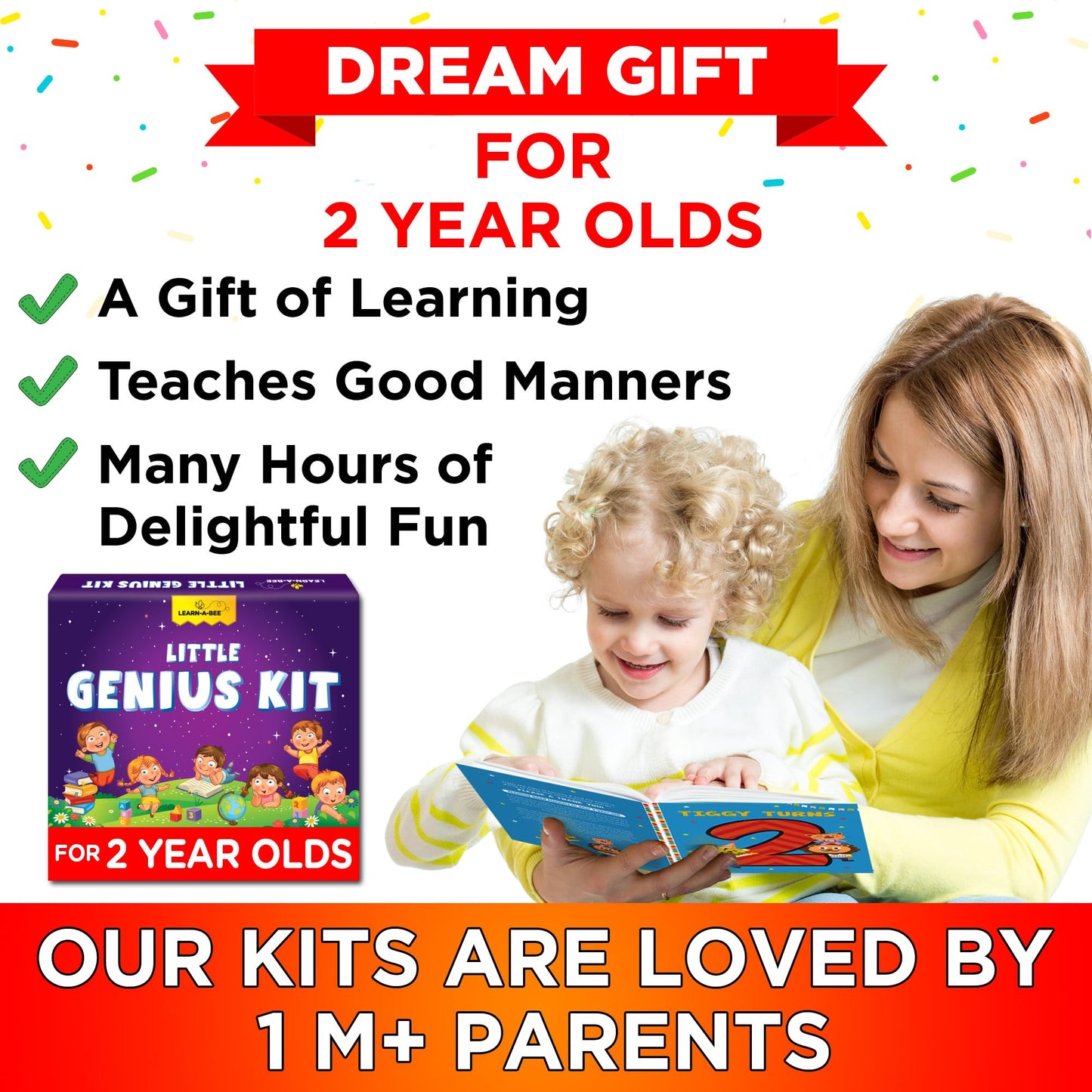 Learnabee Box Set for 2-Year-Olds: Board Books & Activities