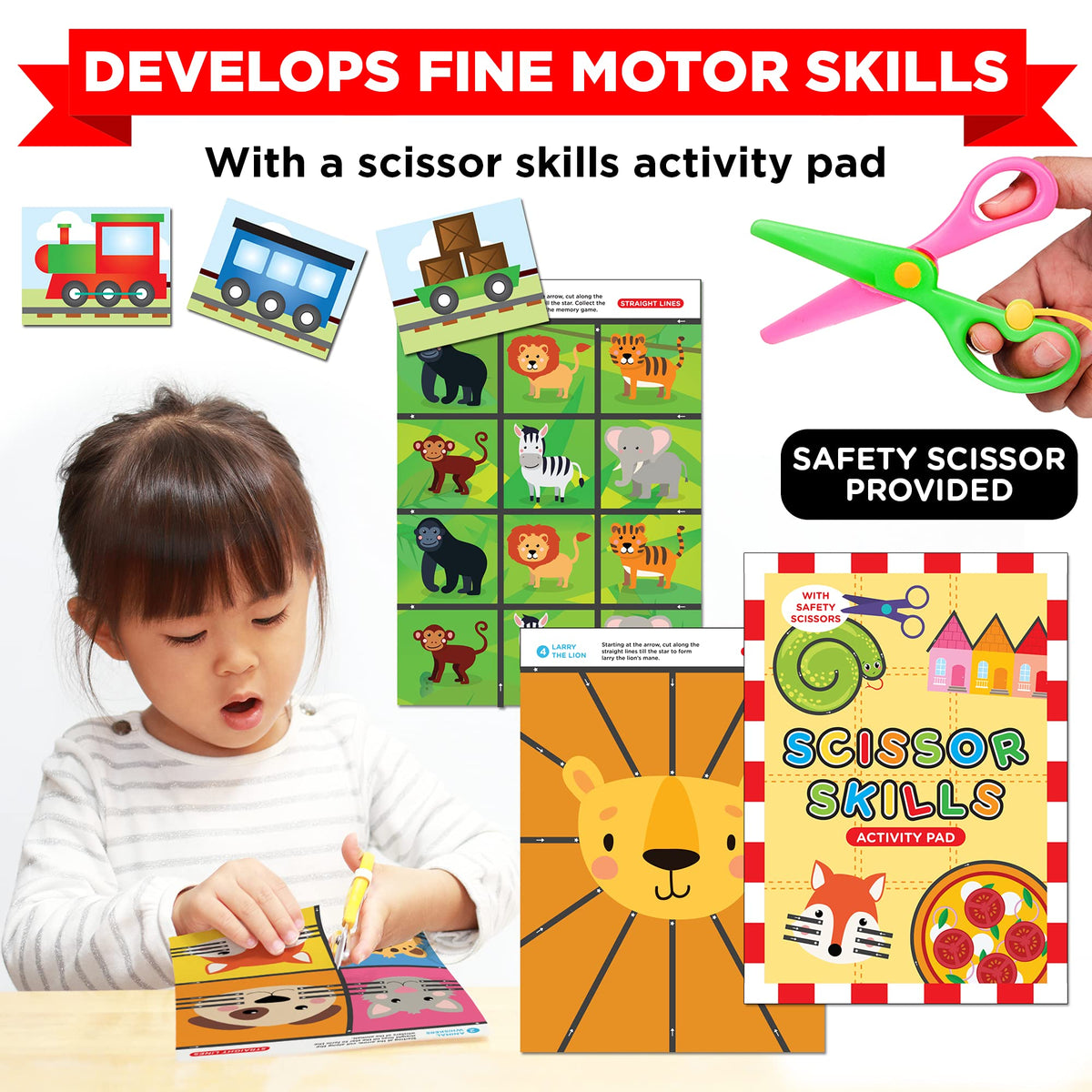 Learnabee Box Set for 3-Year-Olds — Educational Books, Puzzles & Safe Craft Activities