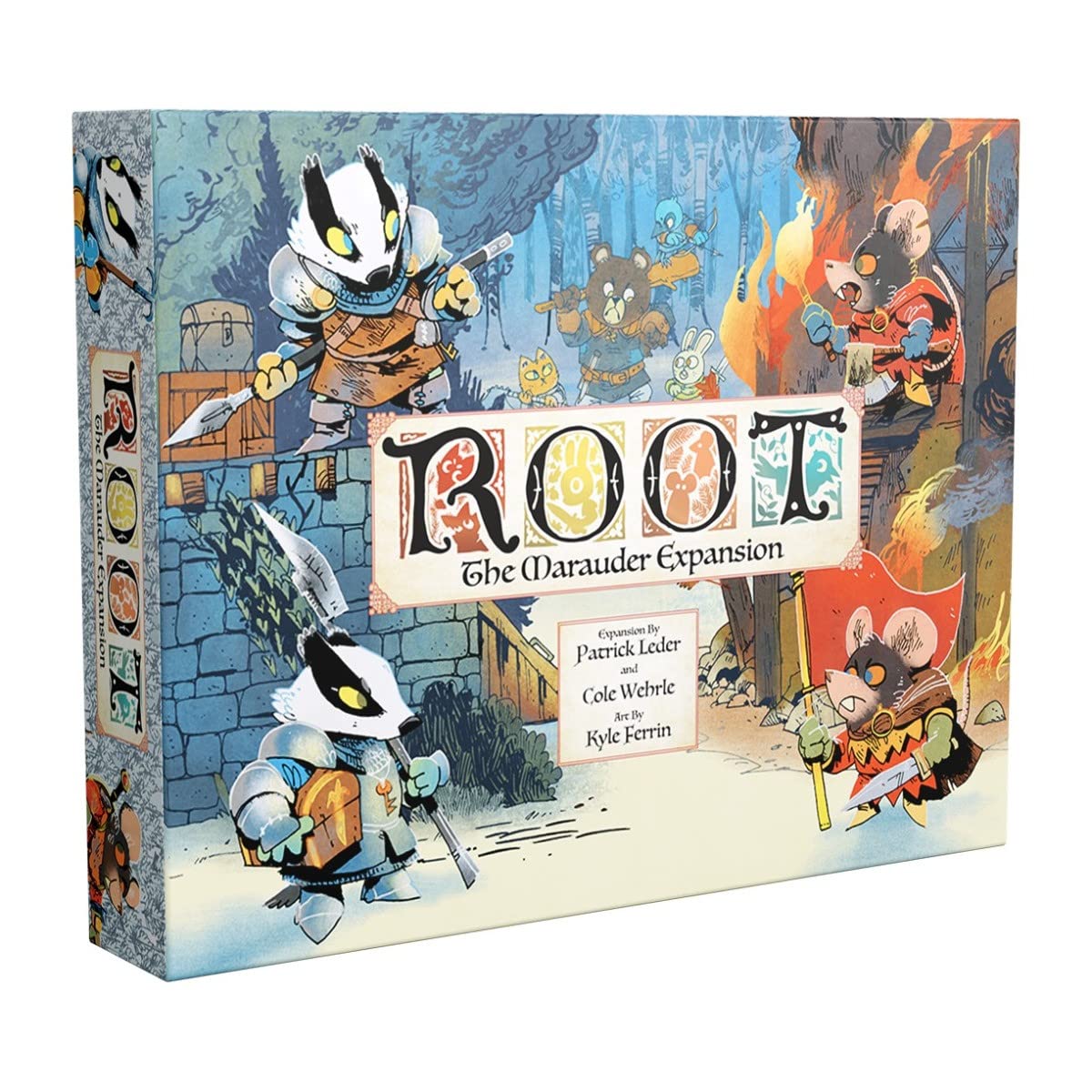 Root: The Marauder Expansion by Leder Games — New Factions & Hirelings for 2-6 Players (Ages 10+)