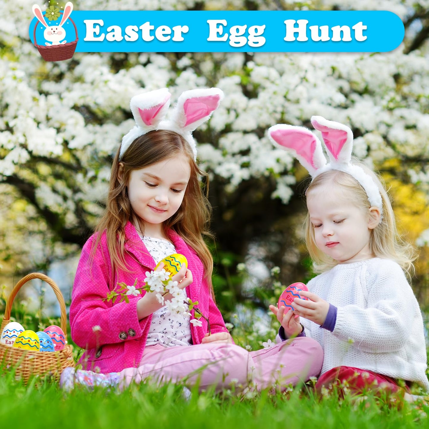 Leetous Light-Up Easter Spinning Tops — 8 Pack Party Favors & Basket Stuffers