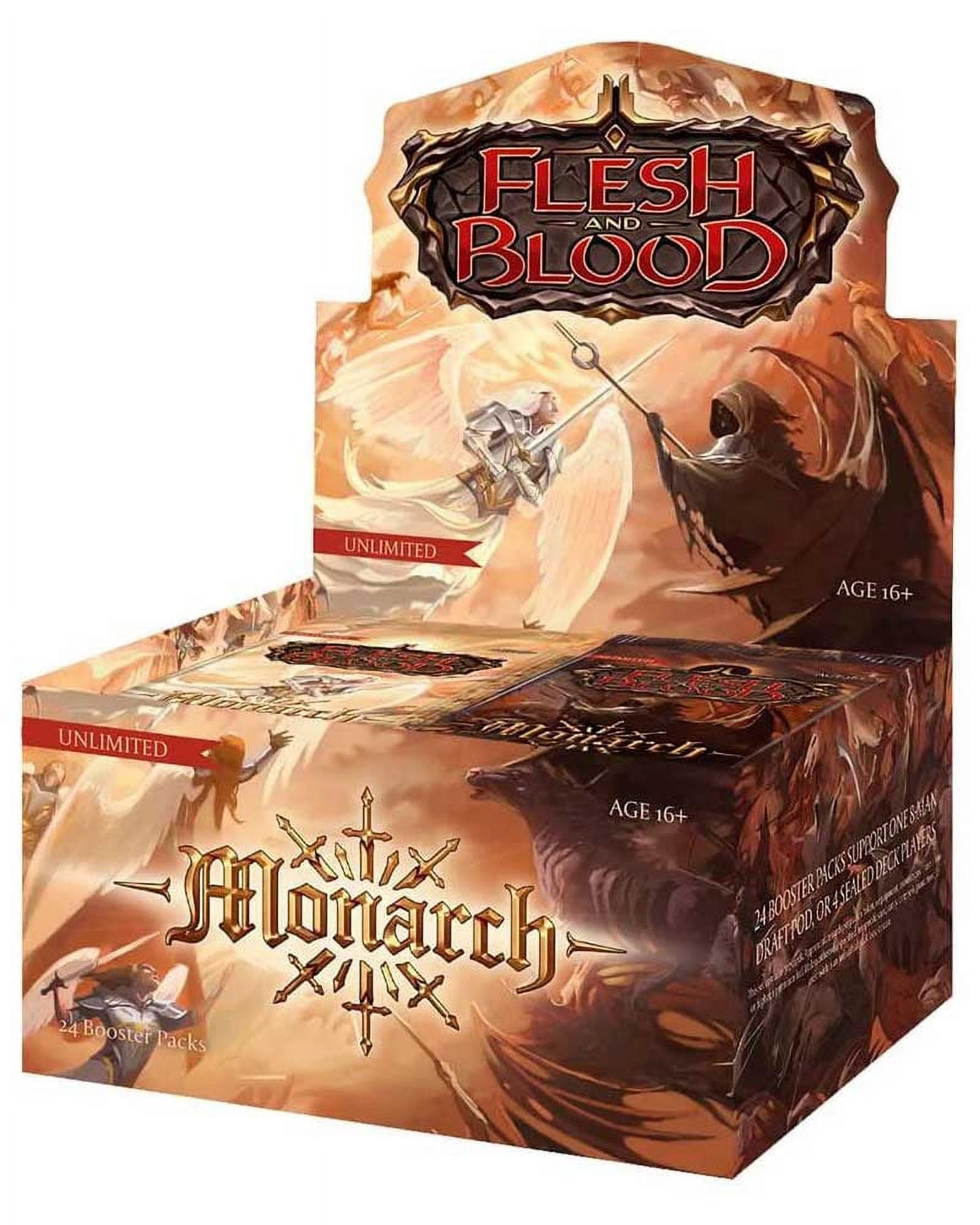 Legend Story Studios | Flesh & Blood Monarch Unlimited Booster Display (24 Packs)