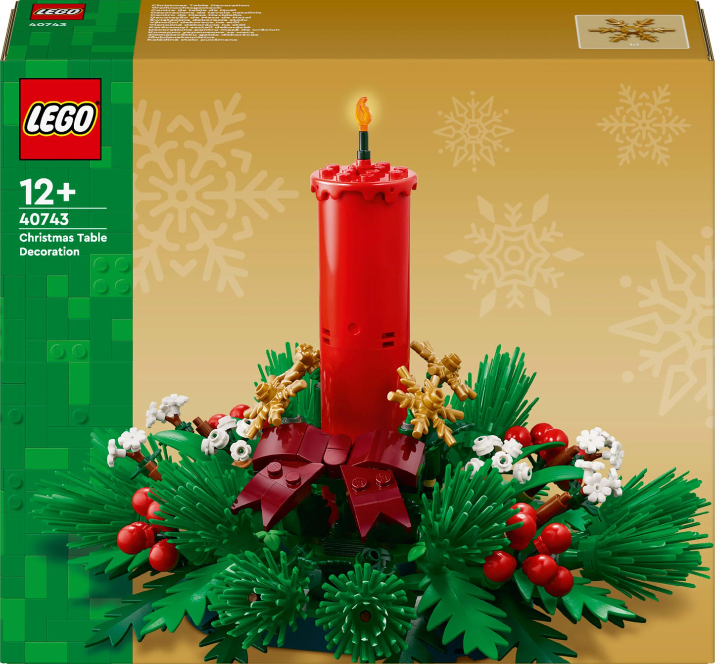 LEGO 40743 Christmas Table Decoration – Festive LEGO Centerpiece for Families