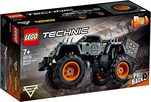 LEGO Technic Monster Jam MAX-D 42119 – 2-in-1 Truck & Quad Bike Building Set