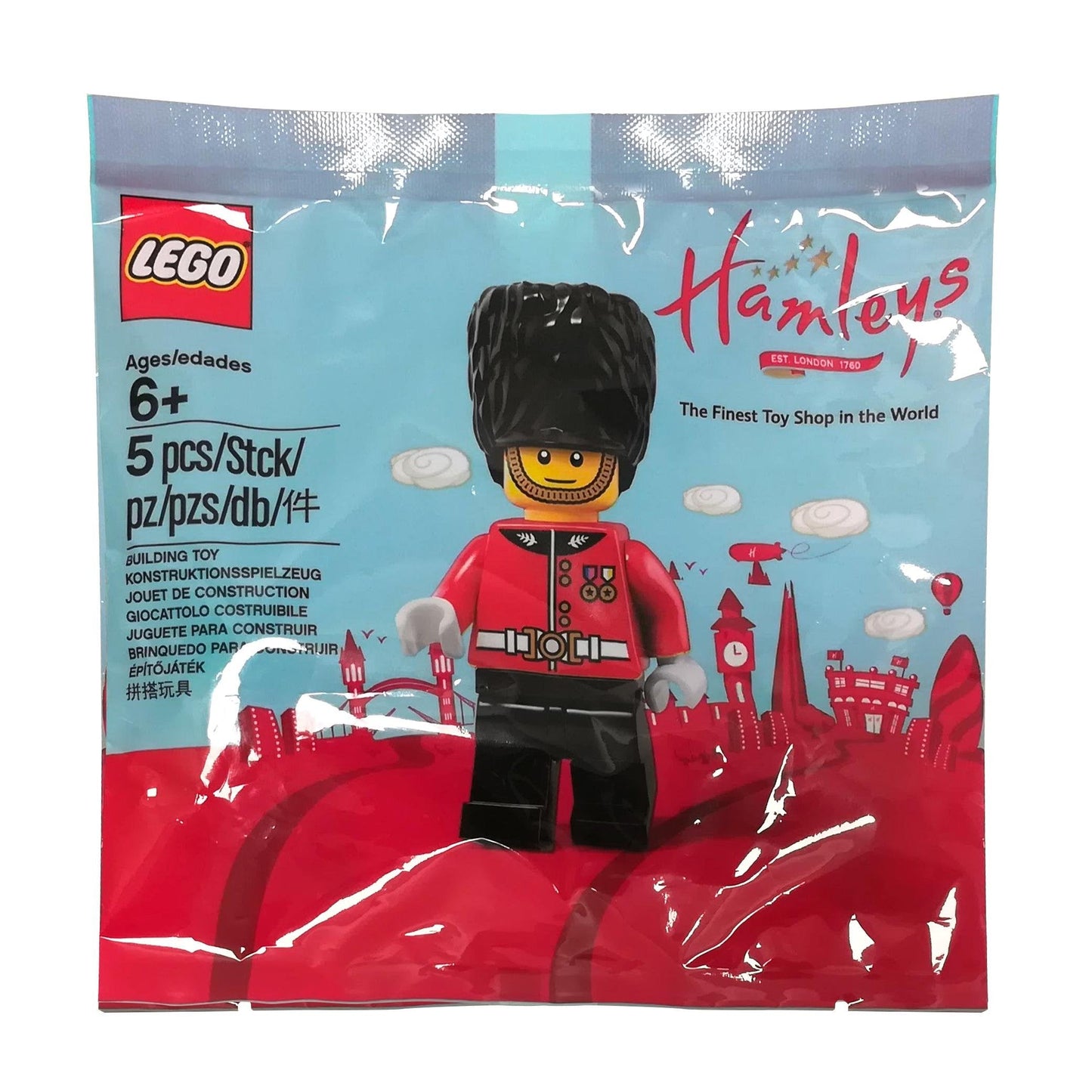 LEGO 5005233 Exclusives Hamleys Royal Guard Minifigure Polybag - Collectible LEGO Figure
