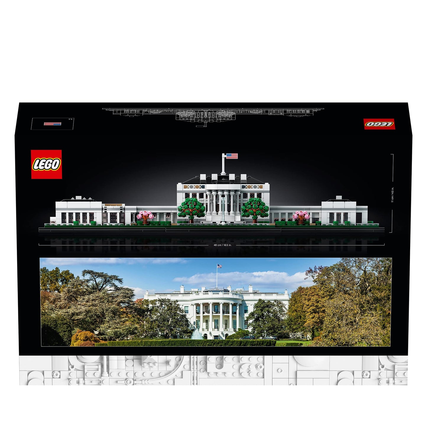 LEGO Architecture White House 21054 | Landmark Building Kit for Adults