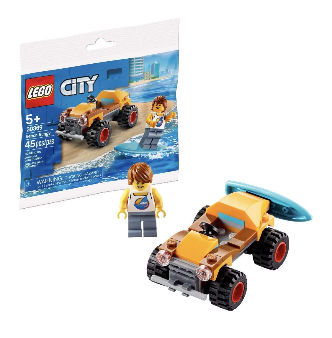 LEGO 30369 Beach Buggy (45 Pcs) – City Theme Polybag