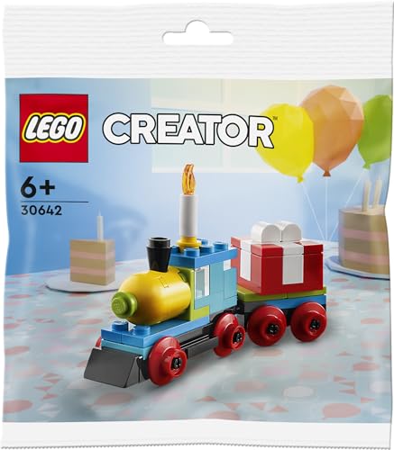 LEGO Creator 30642 Birthday Train Polybag – 58-Piece Build for Kids 6+
