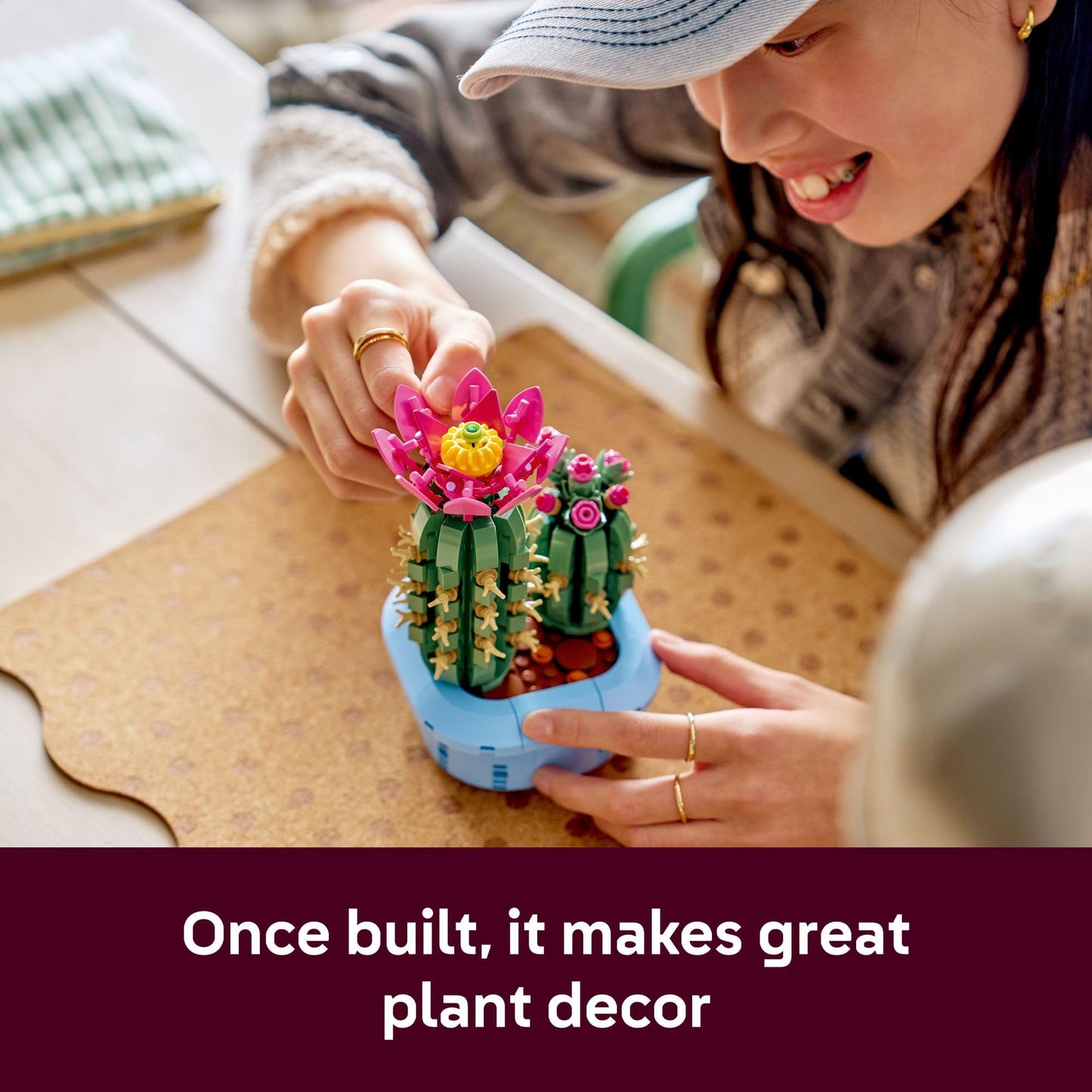 LEGO Botanicals Flowering Cactus 11509 – Creative Building Toy for Ages 9+