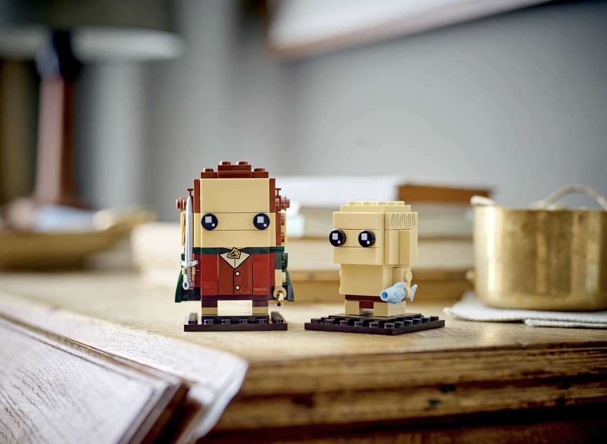 LEGO BrickHeadz Frodo & Gollum (40630) The Lord of the Rings | Collectible Building Kit