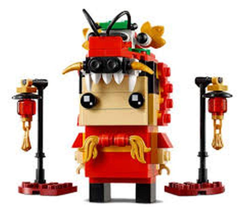 LEGO BrickHeadz Dragon Dance Guy 40354 – 170 Pieces | Chinese New Year Display