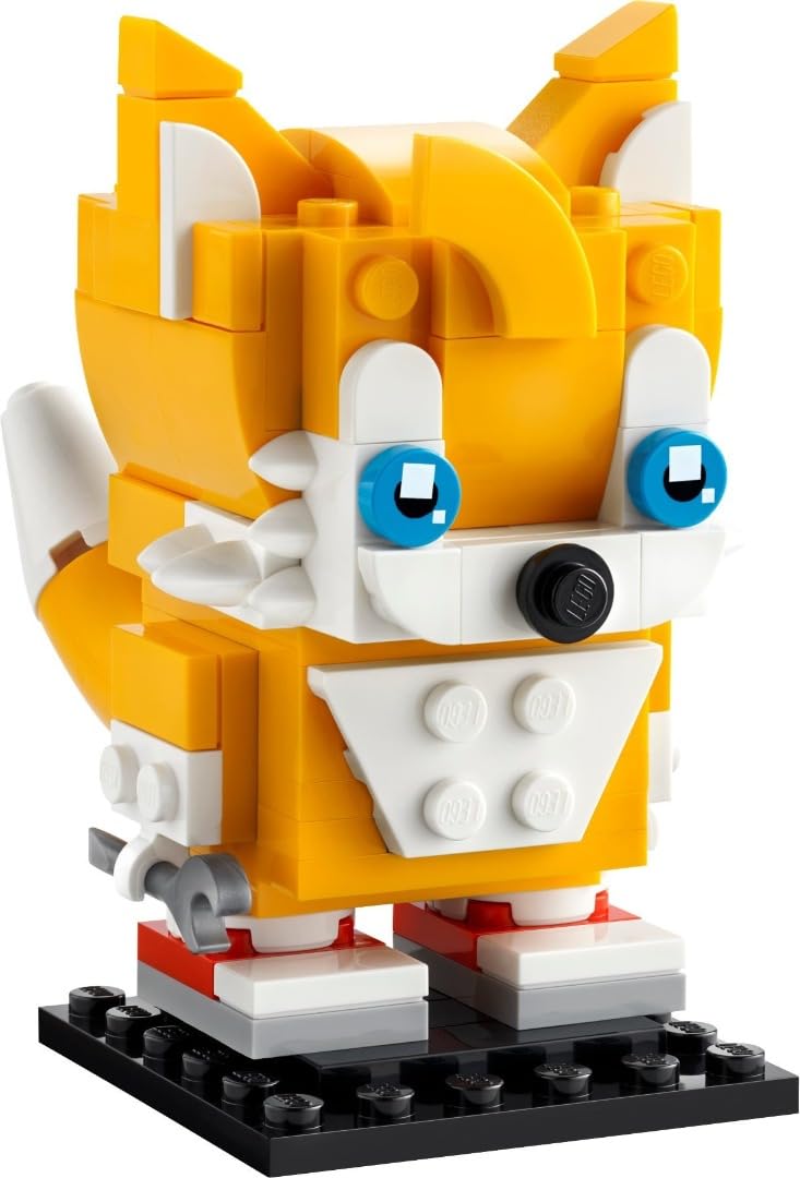 LEGO BrickHeadz Miles Tails Prower 40628 – Sonic the Hedgehog Collectible Figure
