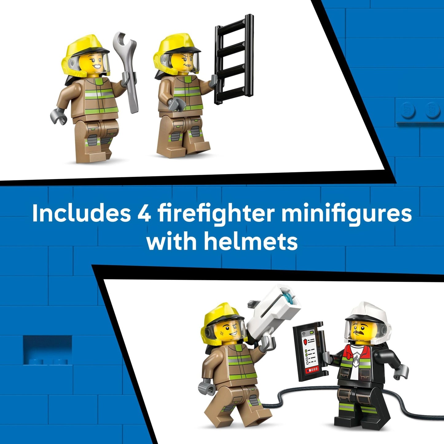 LEGO City Airport Fire Truck (60499) – 691-Piece Building Set for Ages 7+