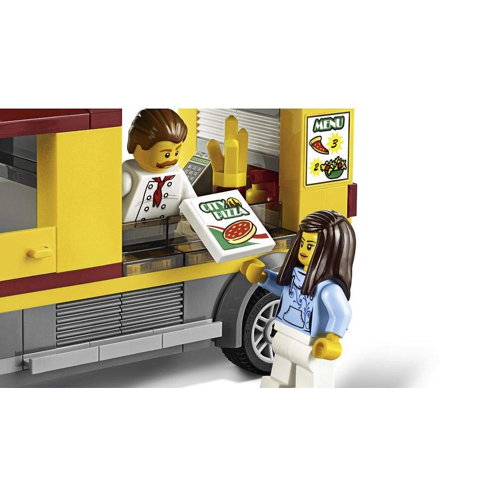 LEGO City Great Vehicles Pizza Van 60150 – 249-Piece Construction Toy