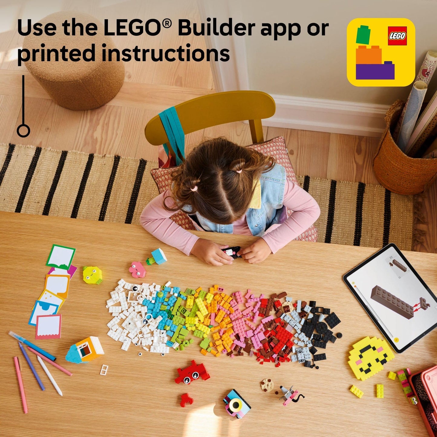 LEGO Classic Creative Happy Box 11042 – 680 Building Blocks for Kids 5+