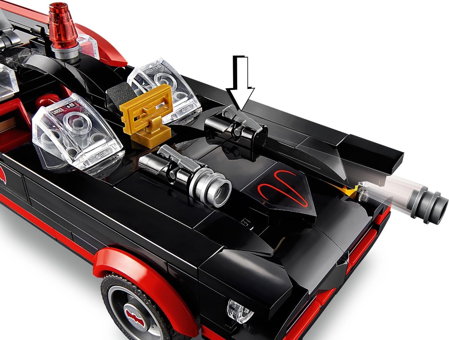 LEGO DC Batman Batmobile 76188 Building Toy (345 Pieces) | Classic TV Series