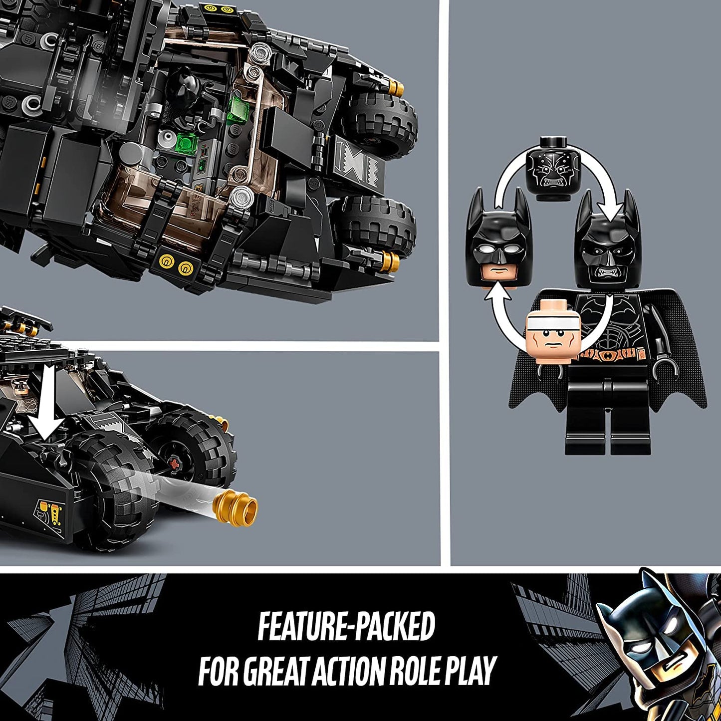 LEGO DC Batman Batmobile Tumbler: Scarecrow Showdown 76239 – 422 Pieces