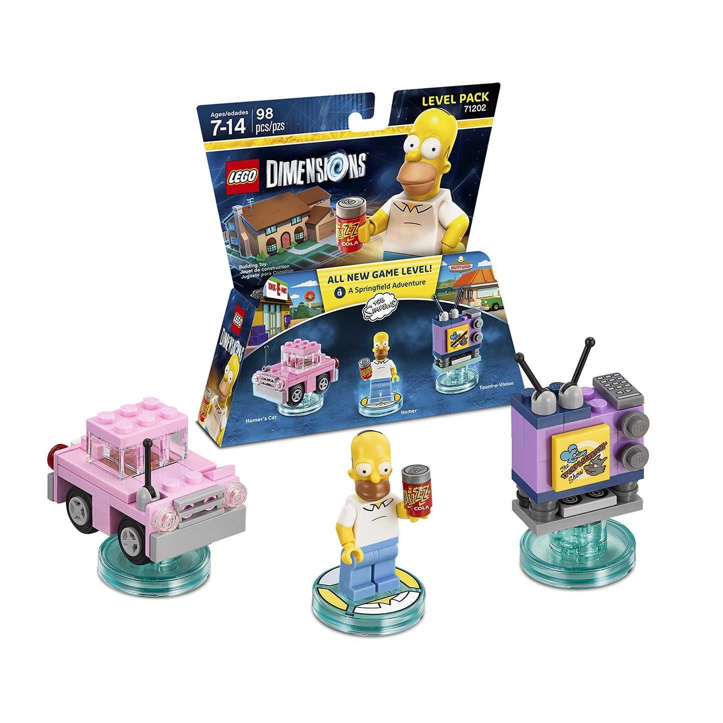 LEGO Dimensions Simpsons Level Pack – Expand Your Springfield Adventure