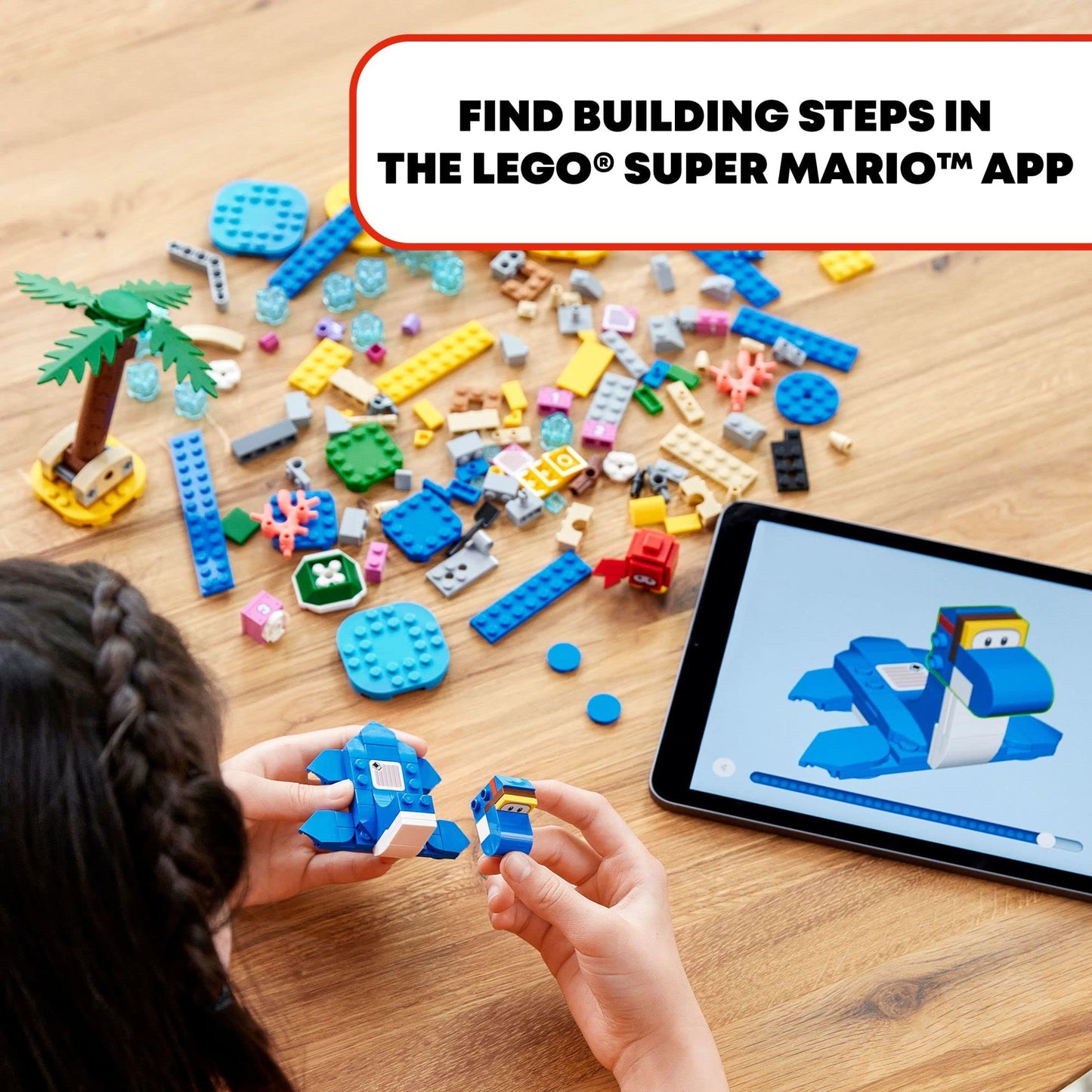 LEGO Super Mario Dorrie’s Beachfront Expansion Set 71398 – 229 Pieces (Ages 6+)