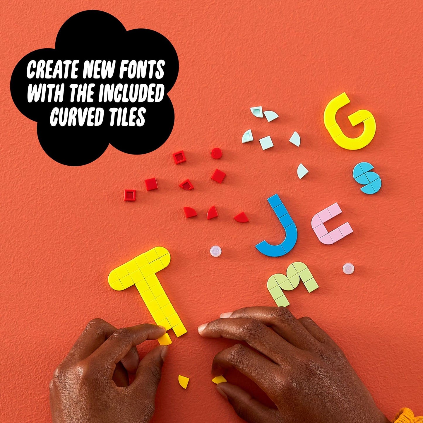 LEGO DOTS Lettering Tiles 41950 – Custom Messages & Room Decor Kit