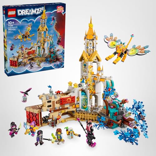 LEGO DREAMZzz Castle Nocturnia (71486) — 2 Building Modes, 6 Minifigures, Imaginative Storytelling