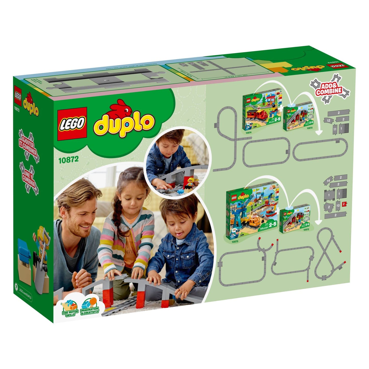 LEGO DUPLO Train Bridge and Tracks 10872 – Build, Play & Learn