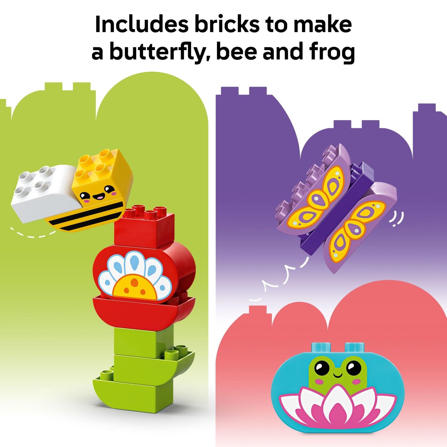LEGO DUPLO Town Creative Garden & Flowers 10444 – Toddler Building Toy