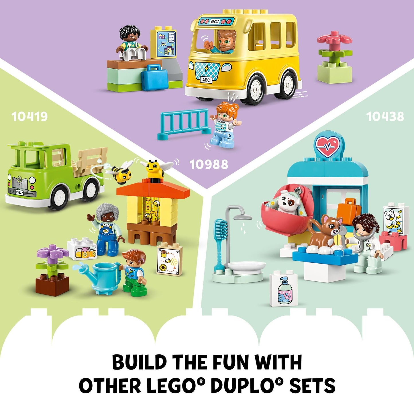 LEGO DUPLO Town Visit to the Vet Clinic 10438 – Pet-Care Role-Play for Toddlers