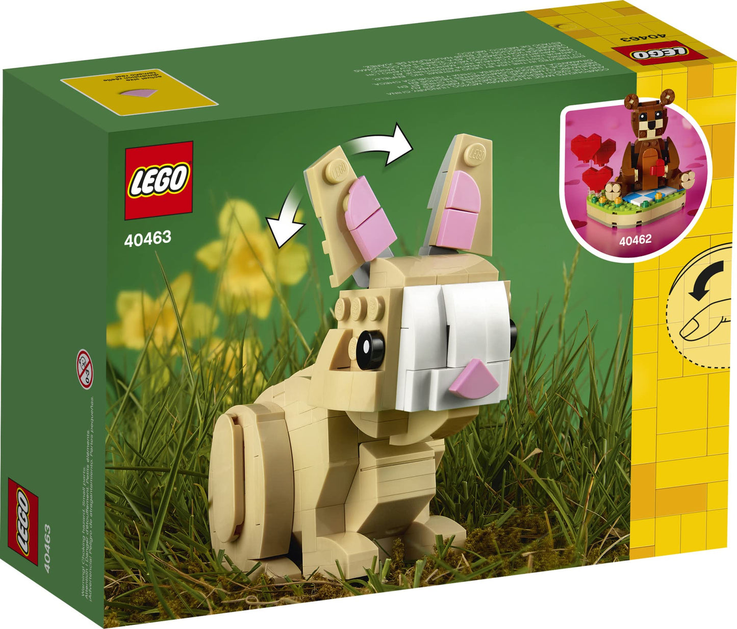 LEGO Easter Bunny 40463 Building Kit — 293 Pieces, Meadow Scene