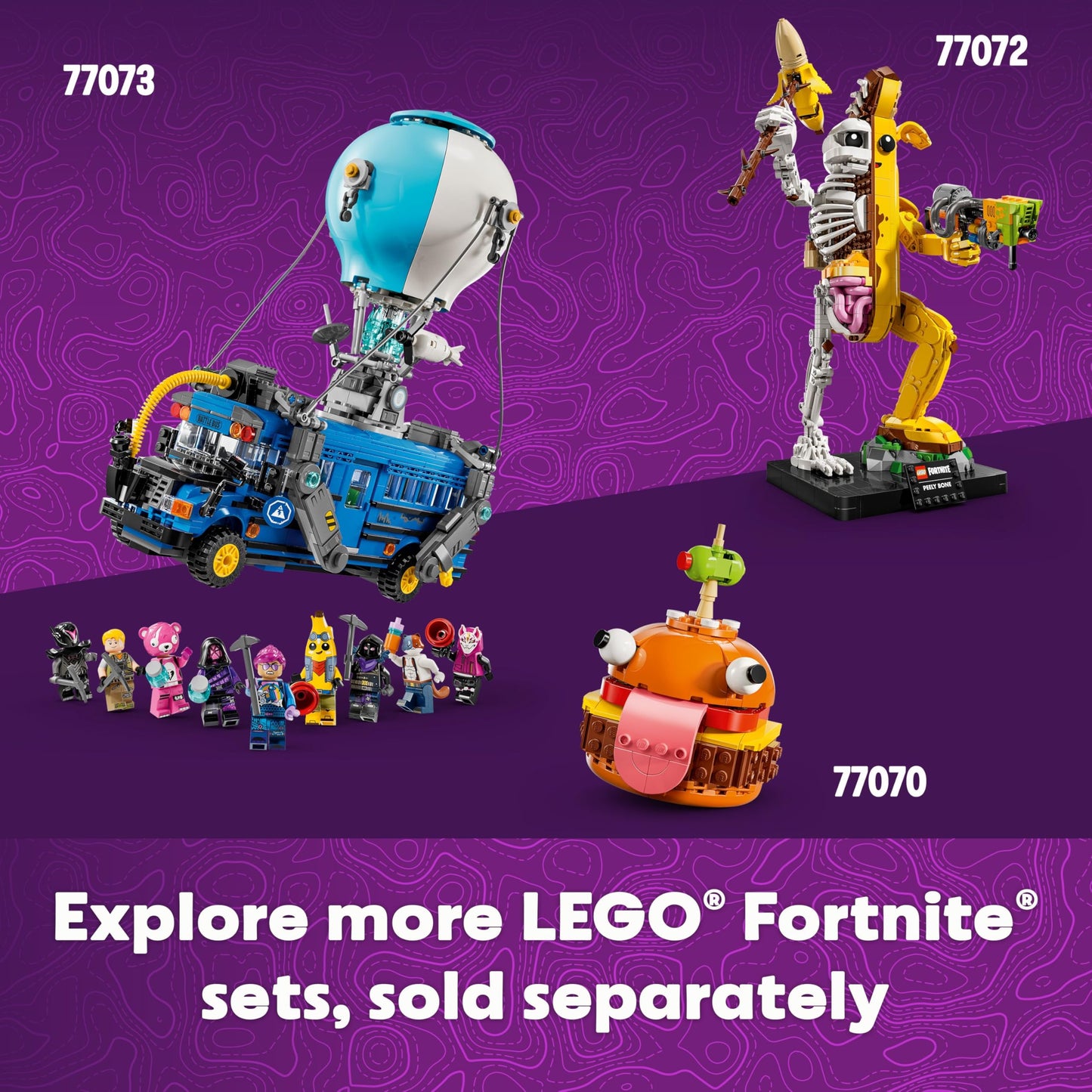 LEGO Fortnite Supply Llama Building Set (77071) – Collectible Display Toy for Gamers