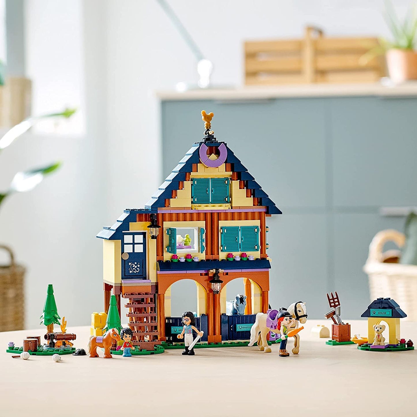 LEGO Friends Forest Horseback Riding Center 41683 – 511-Piece Building Kit (New 2021)
