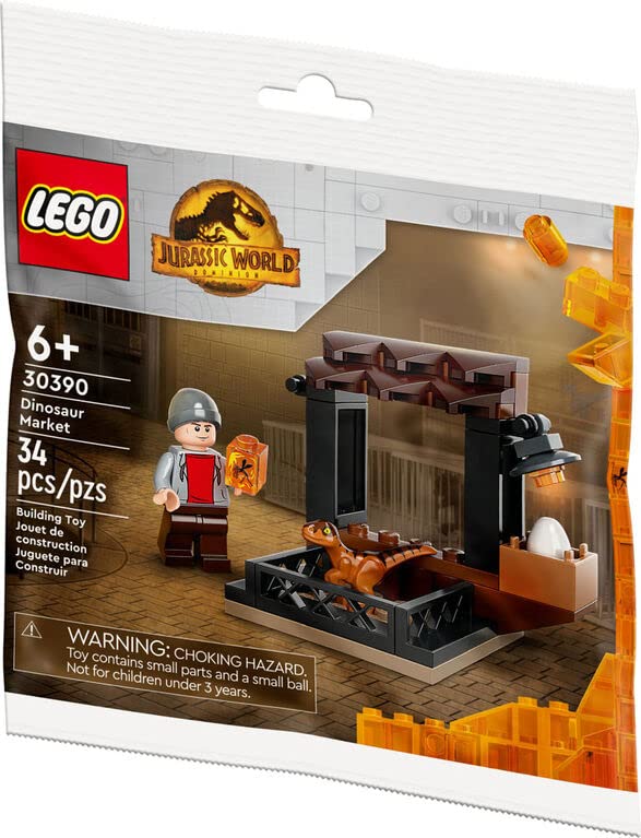 LEGO Jurassic World Dinosaur Market 30390 | Buildable Dino Marketplace