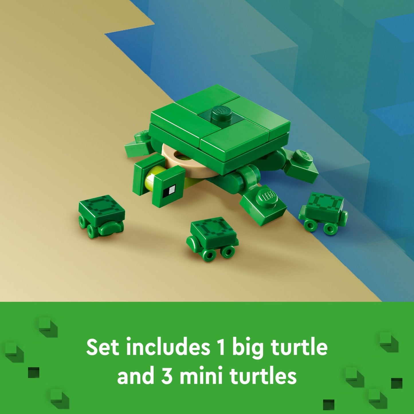 LEGO Minecraft Turtle Beach House 21254 – Creative Build & Play