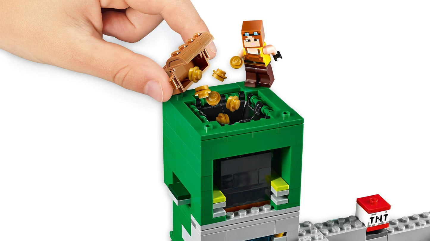 LEGO Minecraft The Creeper Mine 21155 Building Kit – 834 Pieces