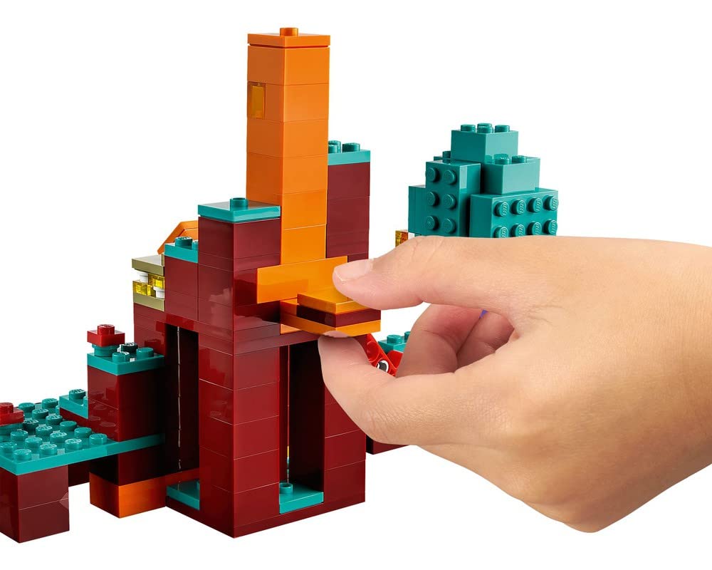LEGO Minecraft The Warped Forest 21168 – Creative Nether Adventure Set