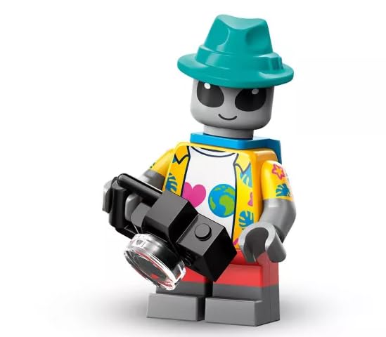 LEGO Minifigures Series 26 Alien Tourist 71046 Bagged – Collectible Figure