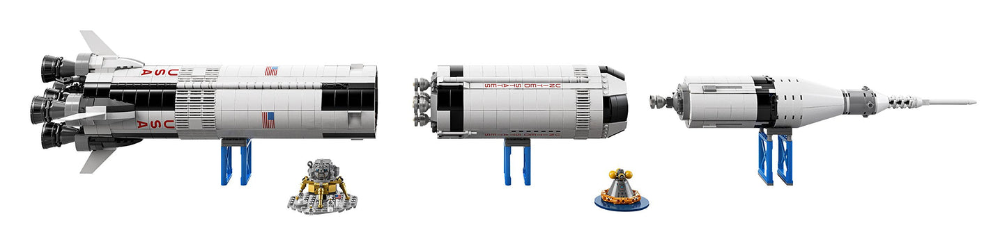 LEGO Ideas NASA Apollo Saturn V 92176 — 1969-Piece Space Model Rocket