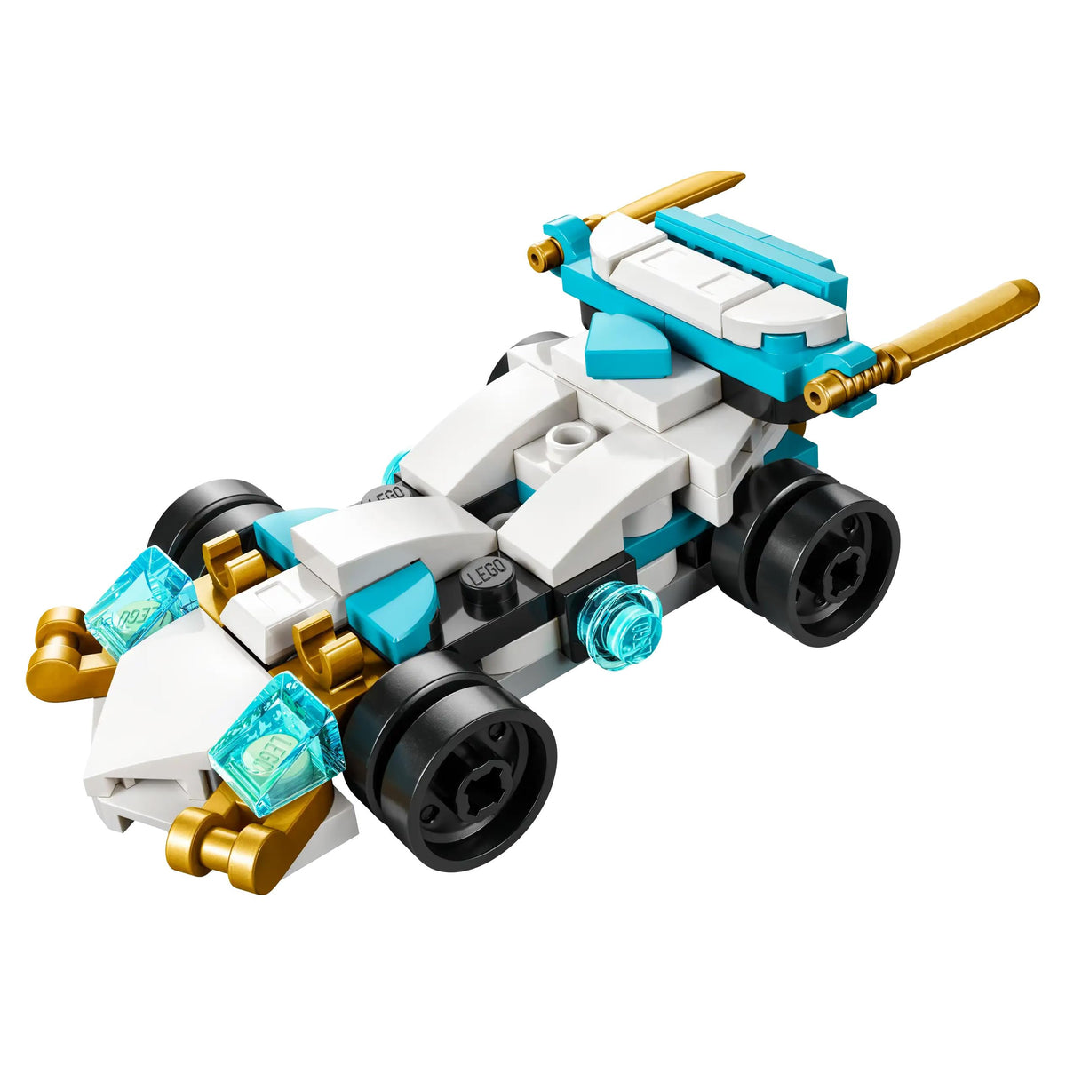 LEGO NINJAGO Zane's Dragon Power Vehicles 30674 Polybag – 2-in-1 Building Set for Ages 7+