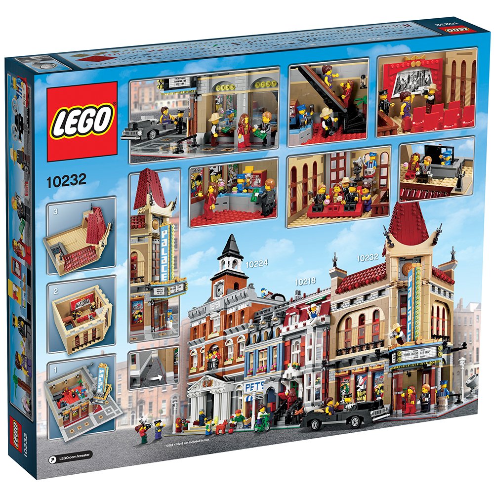 LEGO Creator Expert Palace Cinema 10232 – 2,194-Piece Modular Building