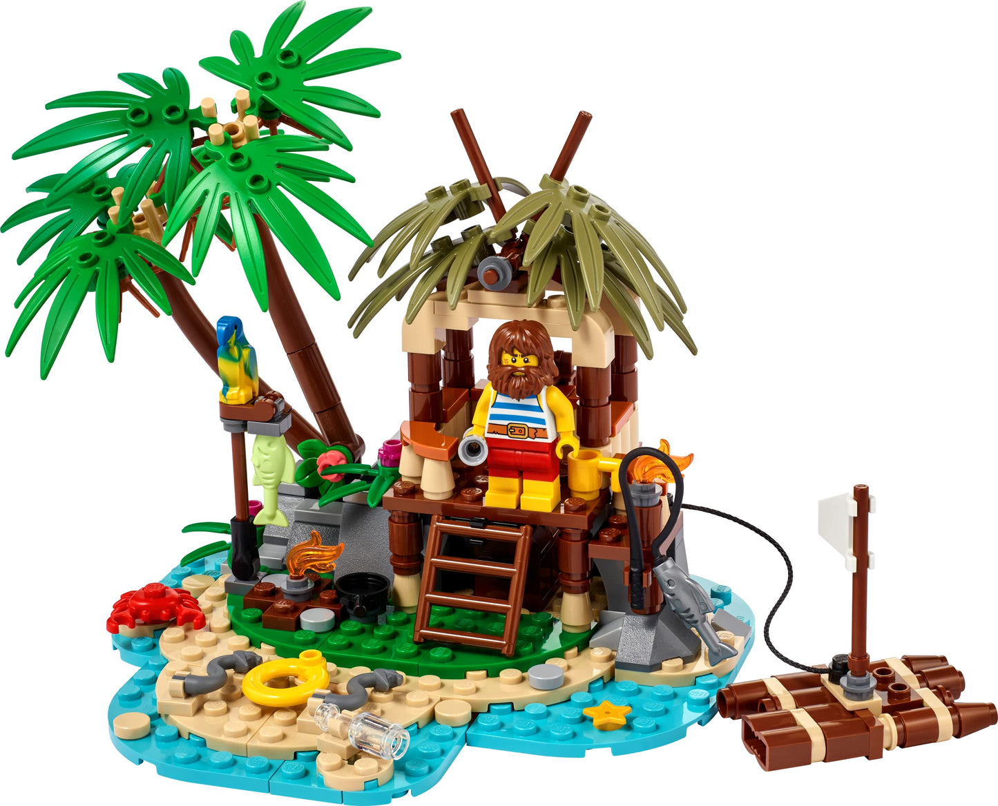 LEGO Ray the Castaway (40566) Building Kit | LEGO Ideas 2022