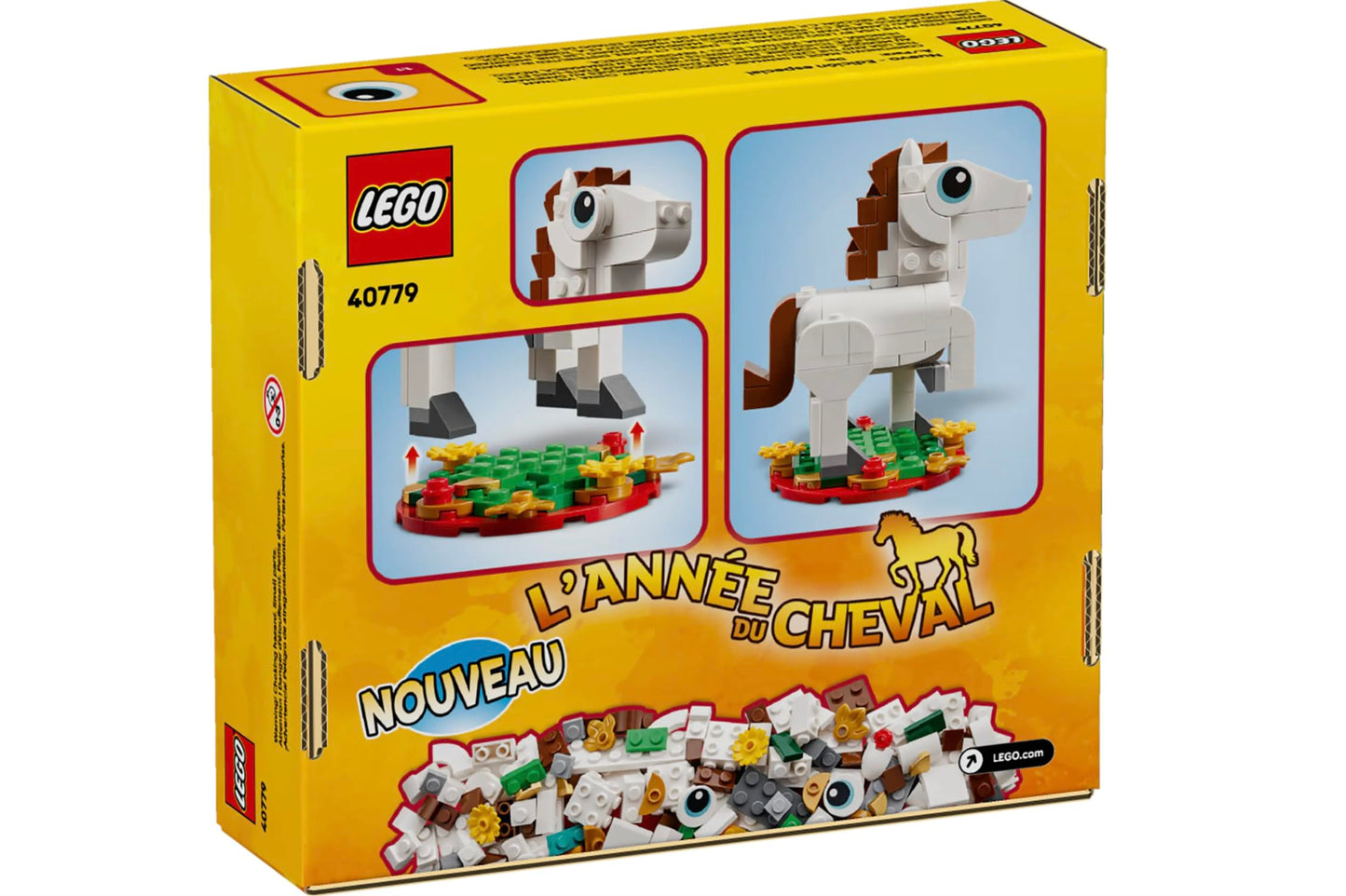 LEGO Seasonal 40779 Lunar New Year 2026 Year of the Horse – Limited Edition Collectible Display Figure | Ages 8+