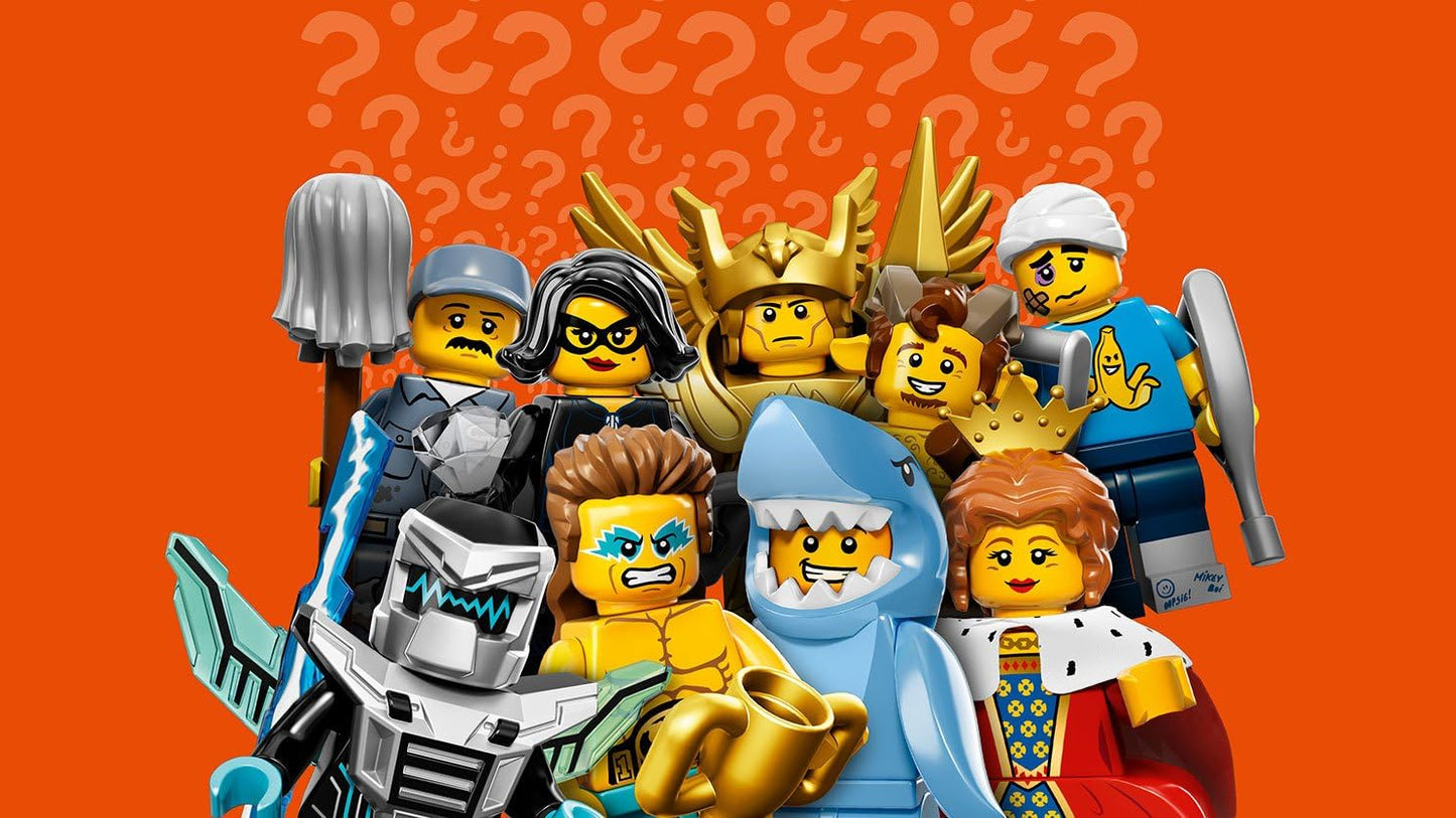 LEGO Shark Suit Guy #13 of 16, Minifigures Series 15 Set 71011 SEALED Retail Packaging