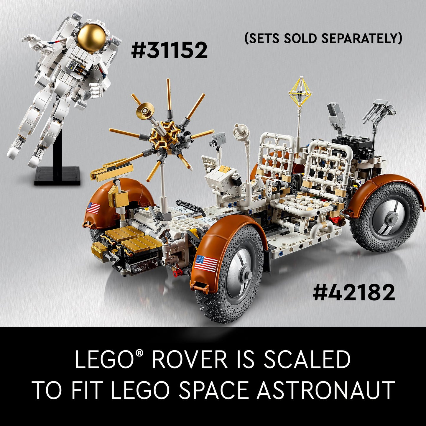 LEGO Creator 3-in-1 Space Astronaut Toy 31152 – Astronaut, Dog & Jet Set for Kids 9+