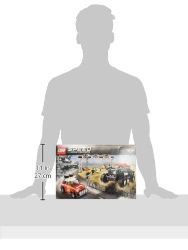 LEGO Speed Champions 75894: 1967 Mini Cooper S Rally & 2018 MINI John Cooper Works Buggy (481 Pieces)