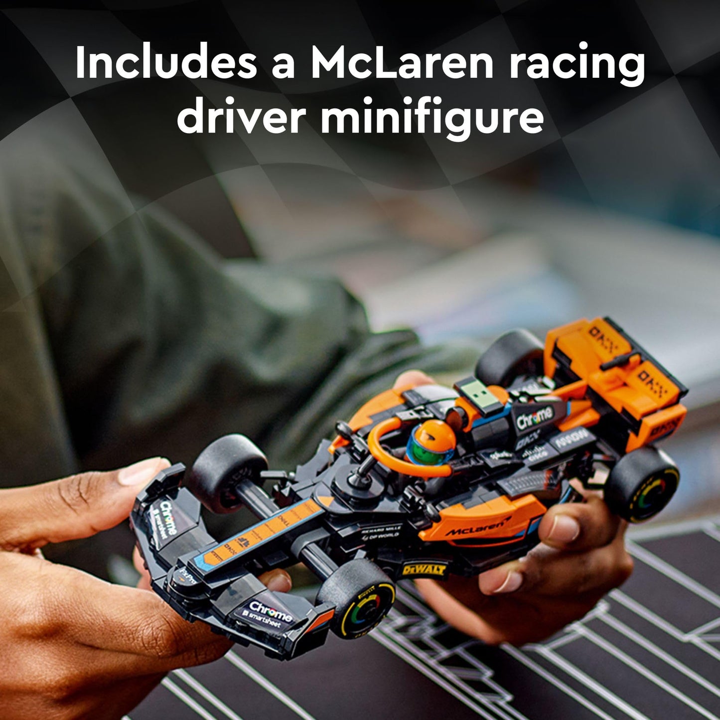 LEGO Speed Champions 76919 McLaren F1 Race Car Toy – Build & Display