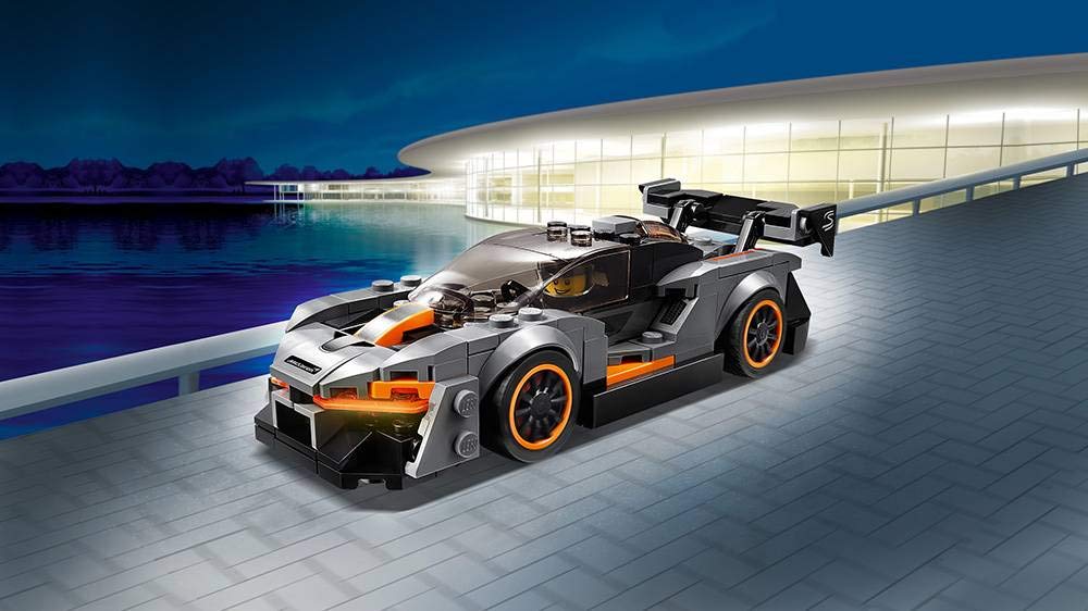 LEGO Speed Champions McLaren Senna 75892 Building Kit – 219 Pieces | Race-Themed LEGO Set