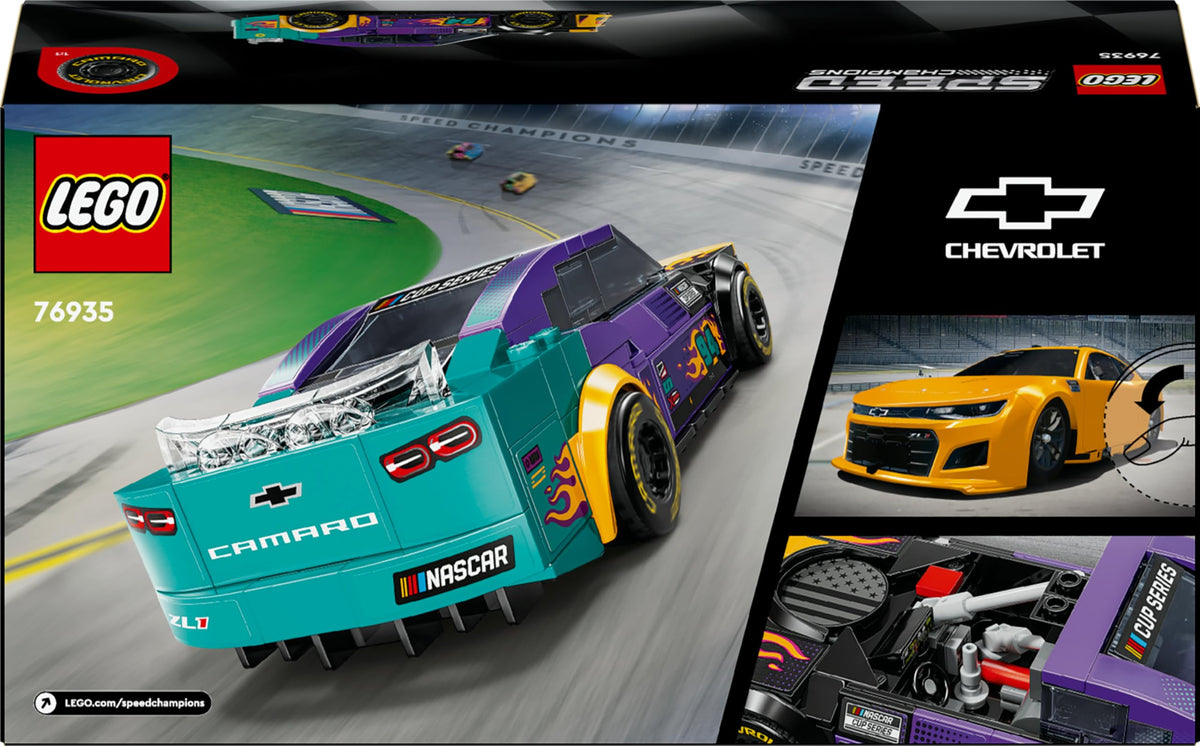 LEGO Speed Champions NASCAR Next Gen Camaro ZL1 76935 | Build, Race, Display
