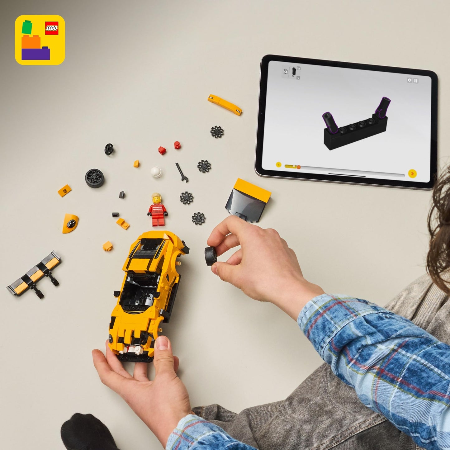 LEGO Speed Champions Porsche 911 GT3 RS – 77239 Building Set for Kids & Racing Fans