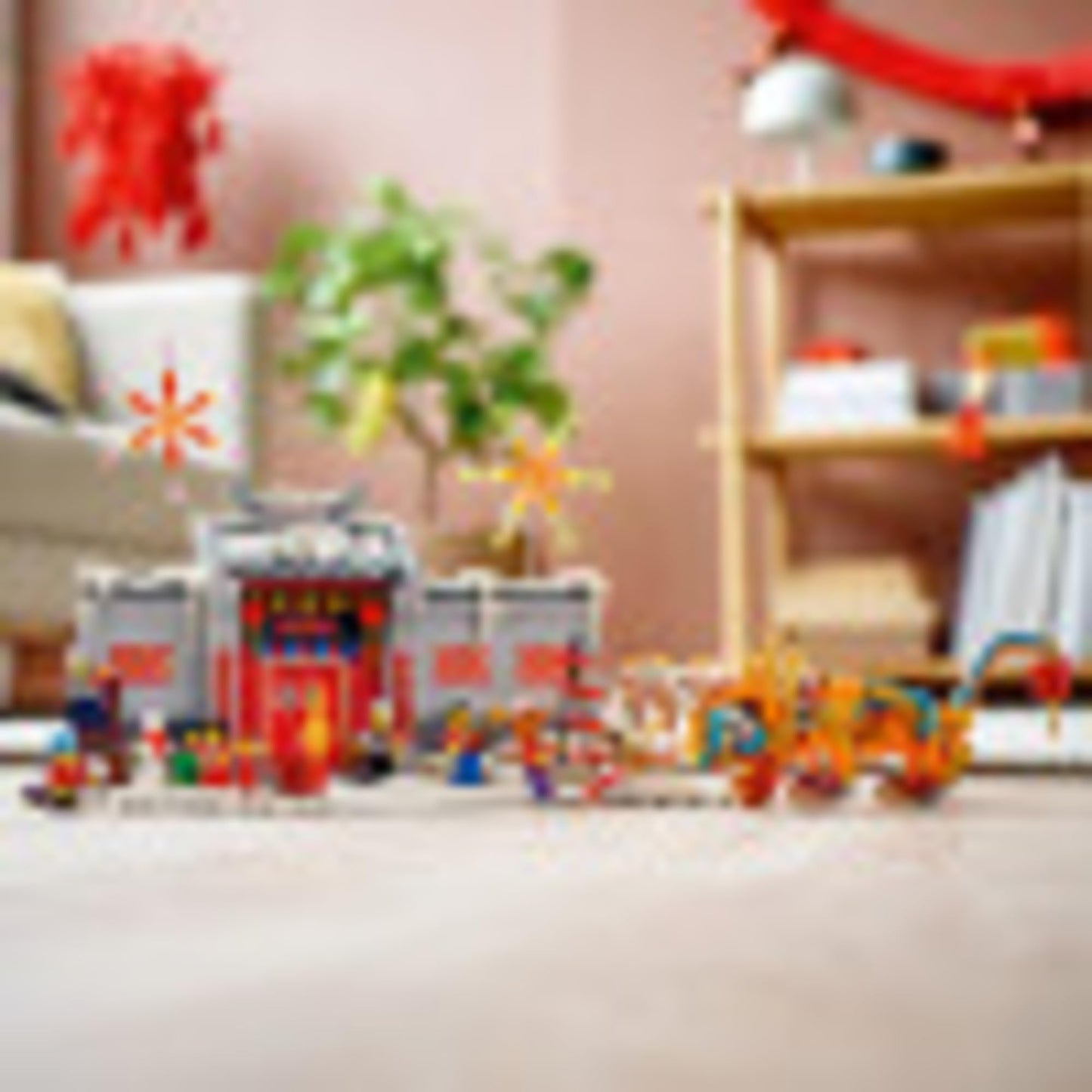 LEGO Story of Nian 80106 Building Kit | Lunar New Year LEGO Set for Kids, 1,067 Pieces