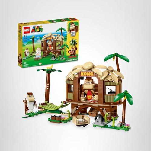LEGO Super Mario Donkey Kong's Tree House Expansion Set (71424) – 555 Pieces