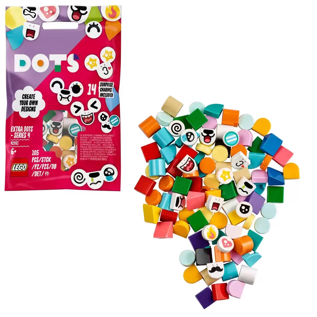 LEGO DOTS - Extra DOTS Series 8 – Glitter and Shine 41803